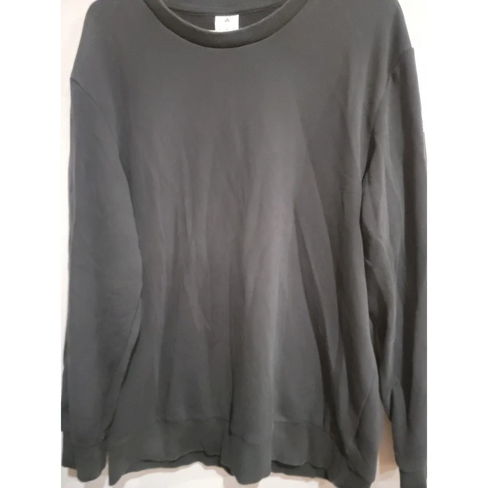 Adidas Tango Soccer Crewneck‎ Sweatshirt Black Graphic Large Logo Pullover XL
